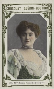Madame Bartet, Comedie Francaise (színes fotó) alkotó: French School