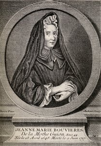 Madame Guyon (1648-1717) illusztrációja a "Little Journeys to the Homes of Famous Women"-ből, 1897-ben megjelent alkotó: French School