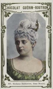 Madame Heilbronn, Manonban (színes fotó) alkotó: French School