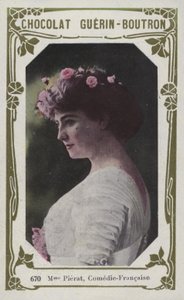 Madame Pierat, Comedie-Francaise (színes fotó) alkotó: French School