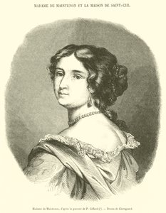 Madame de Maintenon (metszet) alkotó: French School