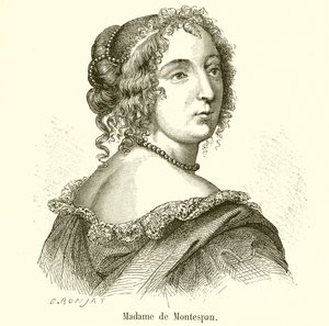 Madame de Montespan alkotó: French School