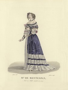Madame de Montespan, XIV. Lajos francia király szeretője