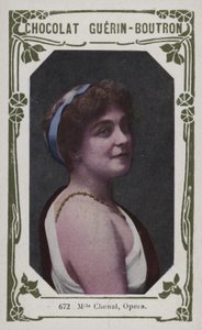 Mademoiselle Chenal, Opera (színes fotó) alkotó: French School