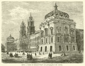 Mafra (metszet) alkotó: French School