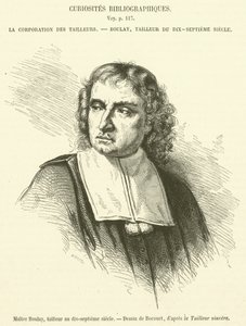 Boulay mester, szabó a XVII. században (metszet) alkotó: French School