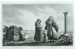 Pierre Marie Louis de Boisgelin de Kerdu máltai nők az ókori és modern Máltáról, 1805-ben alkotó: French School