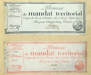 Területi mandátumok, 1796 körül alkotó: French School