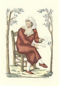 Marat pongyolában alkotó: French School
