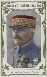 Marechal Franchet-dEsperey (színes fotó) alkotó: French School