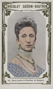 Marie-Louise de Bourbon, Bulgáriából (színes fotó) alkotó: French School