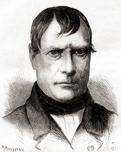 Marie Jean Pierre Flourens, a "Les Merveilles de la Science"-ből, megjelent 1870 körül (litho) alkotó: French School