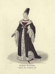 Anjou-i Mária, VII. Károly francia király felesége