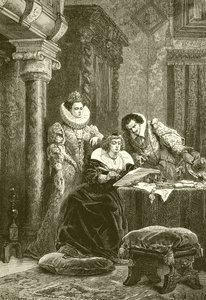 Mary de Medici, Concini és Leonara Galigai alkotó: French School