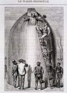 Maston meghízott – Jules Verne A Földtől a Holdig című művében alkotó: French School
