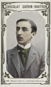 Maurice Barres, Academie-Francaise (színes fotó) alkotó: French School