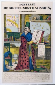 Michel Nostradame (Nostradamus) (1502-66) 1840 körül alkotó: French School