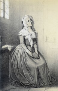 Mme Elisabeth Albert Maurin „A francia forradalom történelmi galériájában”. alkotó: French School