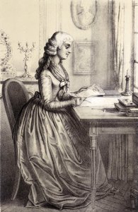 Mme Roland (1754 - 1793) - Alber Maurin „A francia forradalom történelmi galériájában” alkotó: French School