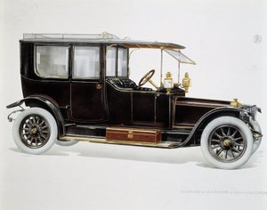 Limuzinmodell – a „” The Panhard and Levassor Establishments”-ben” alkotó: French School