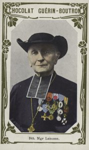 Monseigneur Lanusse (színes fotó) alkotó: French School