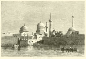 Mosquee a Mossoul (metszet) alkotó: French School