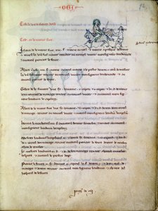 Ms 1175 f.92 St. Martin köpenyét vágva, Vieil Rentier dAudenarde, 1291-1302 alkotó: French School