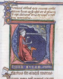 Ms 3469 Megvilágítás a fizikából, Arisztotelész (Kr. e. 384-322) alkotó: French School