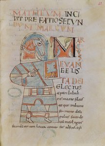 Ms 8 f.42 Szent Márk evangélista alkotó: French School