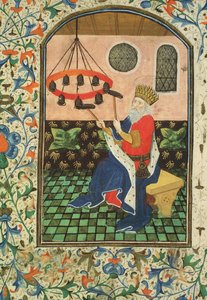 Ms Gen 288 f.183v King and music, c.1460 alkotó: French School