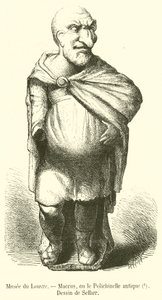 Louvre Múzeum, Maccus vagy az antik Polichinelle (metszet) alkotó: French School
