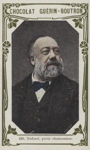 Nadaud, poete chansonnier (színes fotó) alkotó: French School