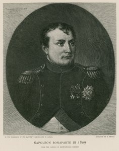 Bonaparte Napóleon 1809-ben alkotó: French School