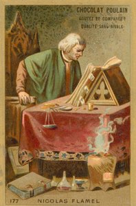 Nicolas Flamel, francia író és kézirat-eladó