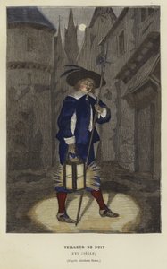 Nightwatchman, 16. század alkotó: French School