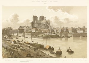 Notre-Dame lEveche és a kolostor, 1595 alkotó: French School