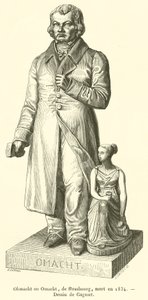 Ohmacht vagy Omacht, Strasbourgból, 1834-ben halt meg (metszet) alkotó: French School