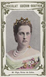 Olga, Görögország királynője (színes fotó) alkotó: French School