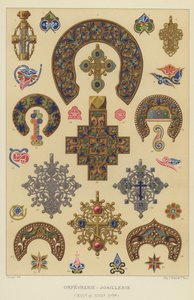 Ezüstműves-ékszerek (16. és 17. század) (chromolitho) alkotó: French School