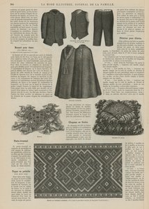 Oldal a La Mode Illustree-től alkotó: French School