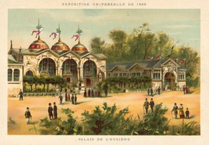 Higiéniai Palota, Egyetemes Kiállítás 1889, Párizs alkotó: French School