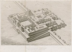 Sargon Khorsabad palotája alkotó: French School