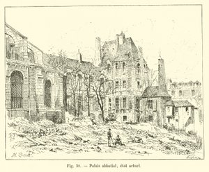 Apátsági palota, jelenlegi állapot alkotó: French School