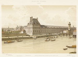 Tuileries-palota, 1640 alkotó: French School
