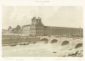 Tuileries-palota, 1690 alkotó: French School
