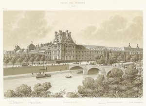 Tuileries-palota, 1869 alkotó: French School