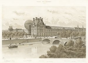 Tuileries-palota, 1879 alkotó: French School