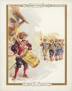 Párizsi Kiállítás 1900, Cavalier dobolás alkotó: French School