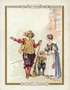 Párizsi Kiállítás 1900, Cavalier mutatja az utat alkotó: French School