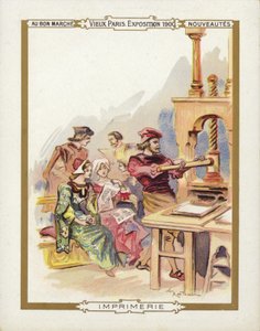 Párizsi Kiállítás 1900, A nyomtató alkotó: French School